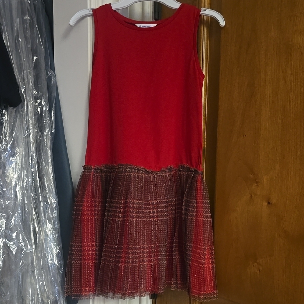 Stylish Red Kids Dress